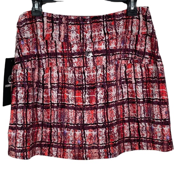 Foray Golf Women's 15.5” Front Pocket Golf Skirt, XLarge, Warm Boucle - Picture 2 of 9